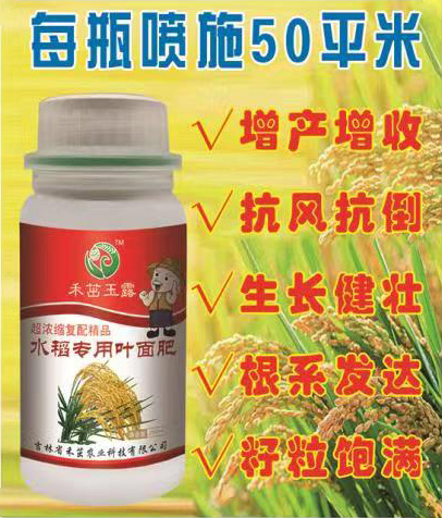 水稻专用叶面肥